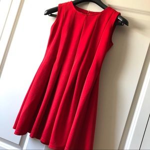 Red Mini Dress with Youth Rhythm & Move Feelings